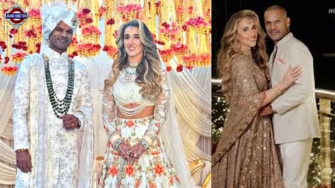 Shikhar Dhawan marries girlfriend Sophie Shine in private ceremony