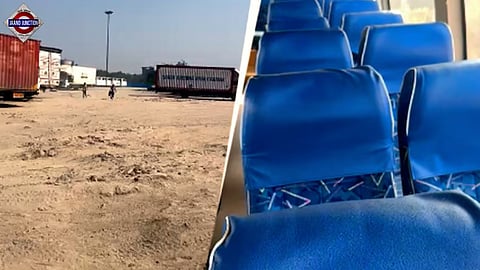 he child reportedly remained inside the parked bus for 7 hours, crying for help.