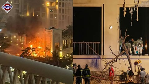 Dubai airport, iconic Burj Al Arab hotel damaged