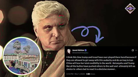 Javed Akhtar criticises Donald Trump and Benjamin Netanyahu after US-Israel strikes on Iran trigger retaliation across the Middle East