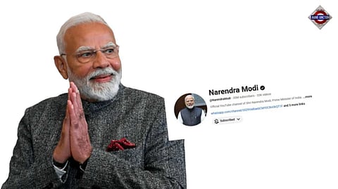 PM Modi Becomes Most-Subscribed World Leader On YouTube With 30 Million Followers