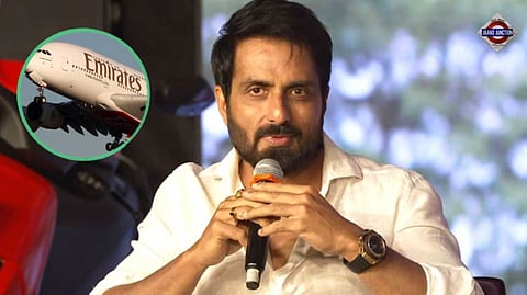 Sonu Sood offers free accommodation to travellers stranded in Dubai after flight cancellations caused by the US–Iran conflict.