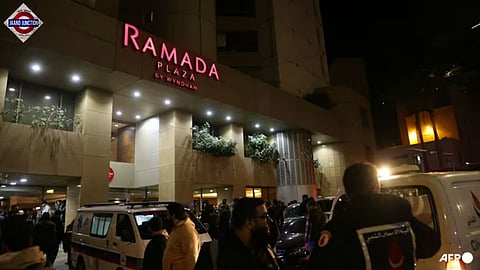 Four killed in Beirut hotel strike