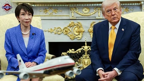 US President Trump meets with Japanese PM Takaichi at the White House