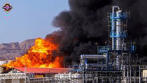 Ukranian drones struck two major oil refineries as well as a major oil export terminal in Russia as Kviy employs barrages of nearly 300 drones to sttack targets deep inside Russia.