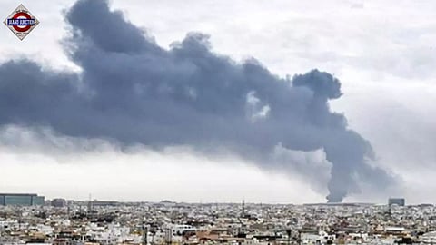 Iranian strike hits a power and water desalination plant in Kuwait.