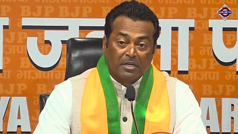 Tennis star Leander Paes joins BJP ahead of the Bengal elections
