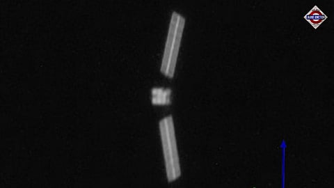 Elon Musk's Starlink satellite seen breaking apart in space