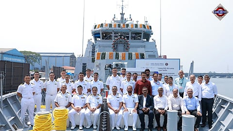 Indian Navy Receives ‘Malwan’, Second Indigenous Anti-Submarine Warfare Craft
