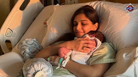 Sonam Kapoor shares first picture with her newborn baby boy after delivery with Anand Ahuja