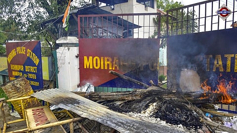 Internet Suspended In 5 Manipur Valley Districts After Bishnupur Bomb Attack Sparks Protests