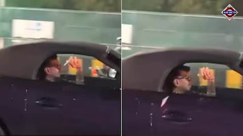 Yuzvendra Chahal Viral Clip Shows 'Smoking And Littering' From Luxury Car