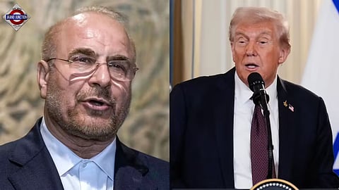 Mohammad Bagher Ghalibaf ridiculed the US warning of a naval blockade targeting ships entering or leaving Iranian port.