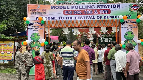 Bumper voting in Bengal as Phase 1 turnout nears 90% by 5 pm, Tamil Nadu at 82%
