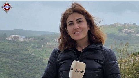 Israeli strikes in southern Lebanon kill Lebanese journalist, wound another.