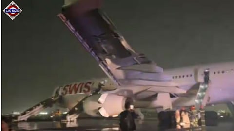 Six injured as Delhi-Zurich Swiss flight aborts takeoff after engine ‘failure'