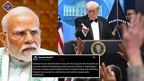 Relieved to learn Trump, First Lady are safe.