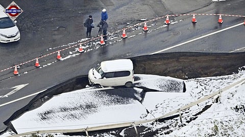Powerful 6.2-magnitude earthquake strikes Japan a week after 7.7 megaquake
