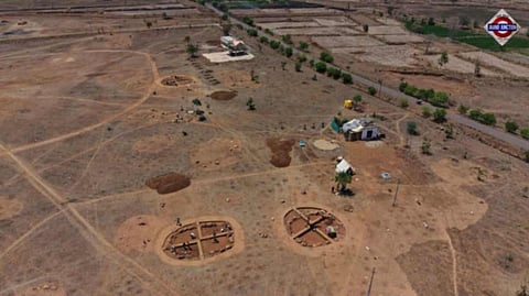 2,500-year-old burial site with bizarre ‘upside-down’ pots discovered in Maharashtra’s Bhandara