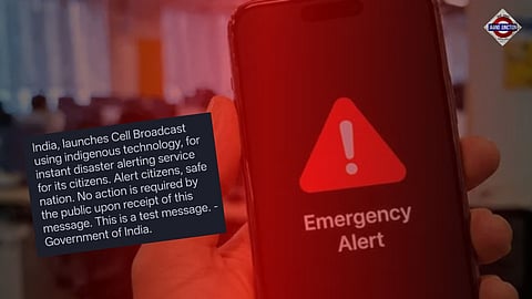 Govt tests nationwide emergency alert system, triggers pop-up message on phones