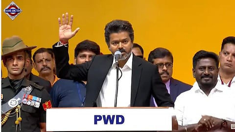 Superstar Vijay takes oath as Tamil Nadu Chief Minister