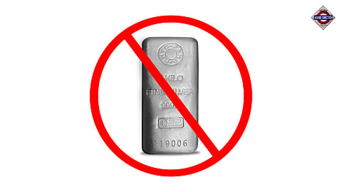 India Restricts Import Of 99.9% Silver Bars With Immediate Effect