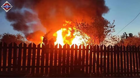Ukrainian drone strike in Russia