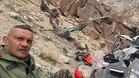 Leh Chopper Crash: Army Officers’ Viral Selfie Wins Internet Respect