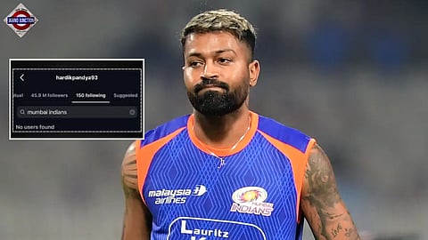 Hardik Pandya’s Instagram profile returns online hours after vanishing