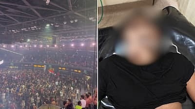 One person died and another was hospitalised after falling ill during a music event in Mumbai.