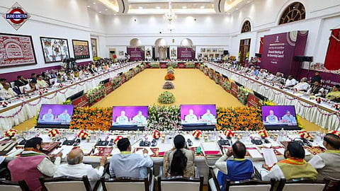 PM Modi chairs NITI Aayog meeting with all 28 CMs present