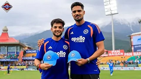 Dharamsala ODI sees Gurnoor Brar and Harsh Dubey debut for India