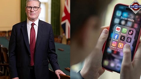 US Prime Minister Keir Starmer unveils plans to restrict social media access for children under 16 across the UK.