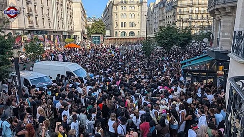 Violence broke out in the Fete de la Musique festival in France