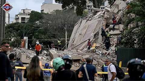 Twin 7.1, 7.5-magnitude quakes rock Venezuela; major damage in capital Caracas.