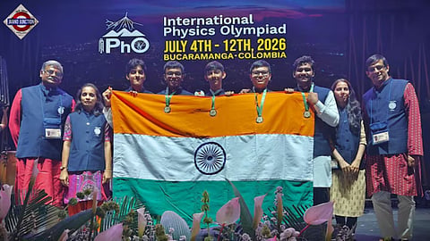 Team India at the 56th International Physics Olympiad 2026 in Colombia.