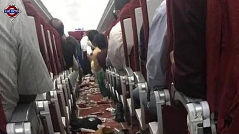 Chaos on Air India flight