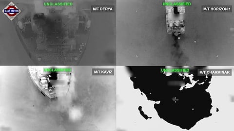 US targets 5 Iranian oil tankers