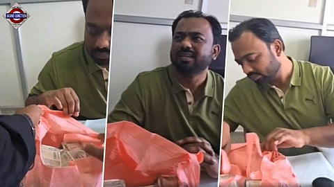 Bengaluru GST Officer Caught on Camera Taking Rs 8 Lakh Bribe