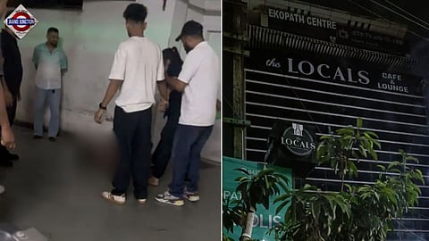 The assault took place at Guwahati's The Locals Cafe and Lounge