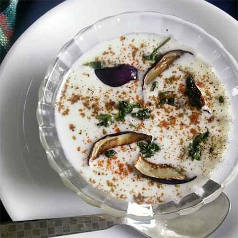 கத்தரிக்காய் ராய்த்தா