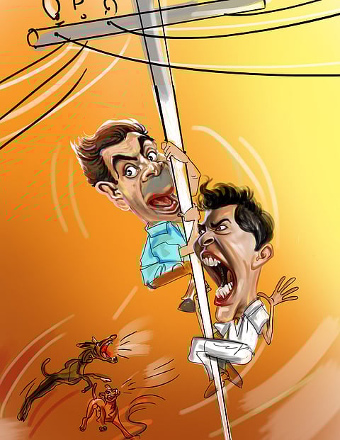 லொள்ளுக்கு பின்னால ஒரு லவ்வு…!