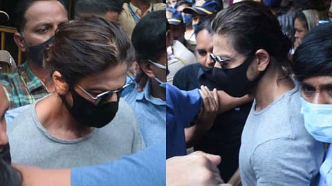 போதைமருந்து வழக்கு: சிறையில் மகனைச் சந்தித்தார் ஷாருக் கான்!