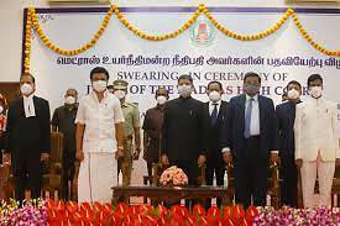 சென்னை உயர்நீதிமன்ற புதிய தலைமை நீதிபதி: முனீஸ்வர்நாத் பண்டாரி இன்று பதவியேற்பு!