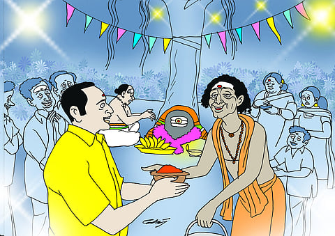 சைக்கிளில் வந்த கடவுள்!