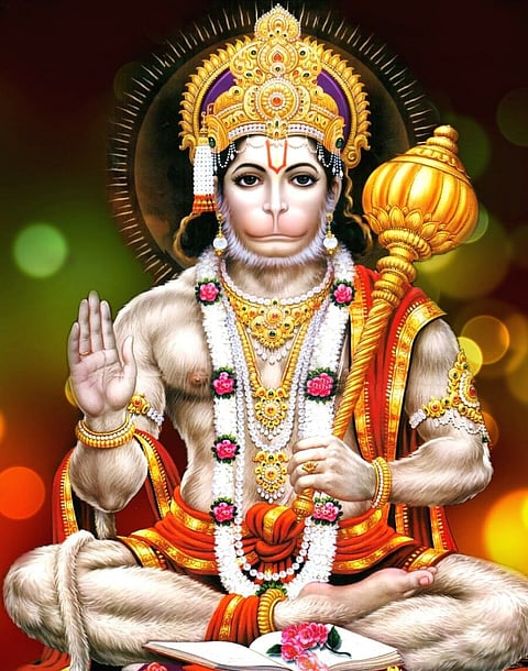 அஷ்டாம்ச ஆஞ்சனேயர்!