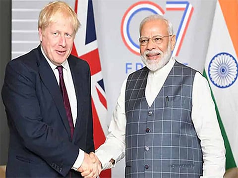 பிரிட்டன் பிரதமர் போரிஸ் ஜான்சன் இன்று இந்தியா வருகை!