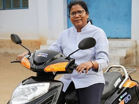 கோவையின் மின்சாரப் பெண் ஹேமலதா அண்ணாமலை!