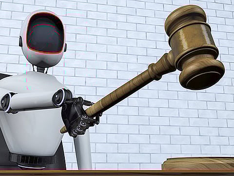 ‘யுவர் ஆனர் ரோபோட் அவர்களே!’