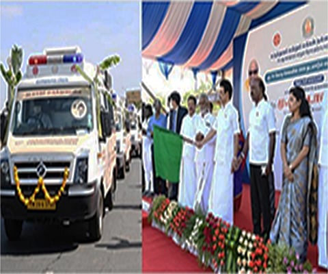 நடமாடும் மருத்துவமனை சேவை; மெரினாவில் முதல்வர் ஸ்டாலின் இன்று தொடக்கம்!